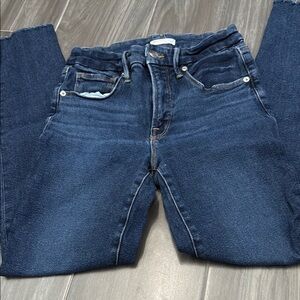 Good American High Rise Blue Jeans